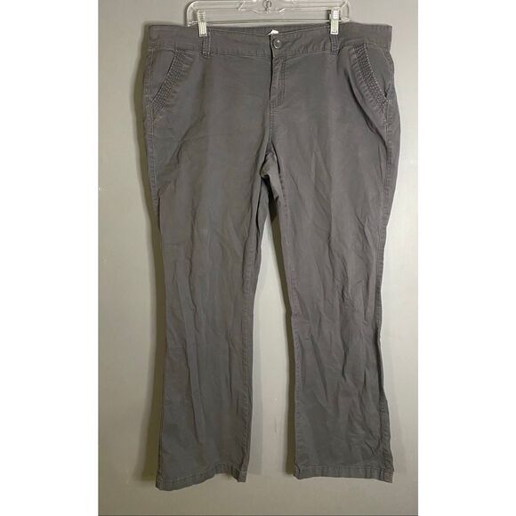 Maurices Gray Straight Leg Jeans Size 20 Long - Picture 1 of 4